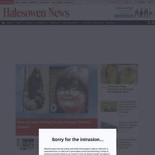 A complete backup of halesowennews.co.uk