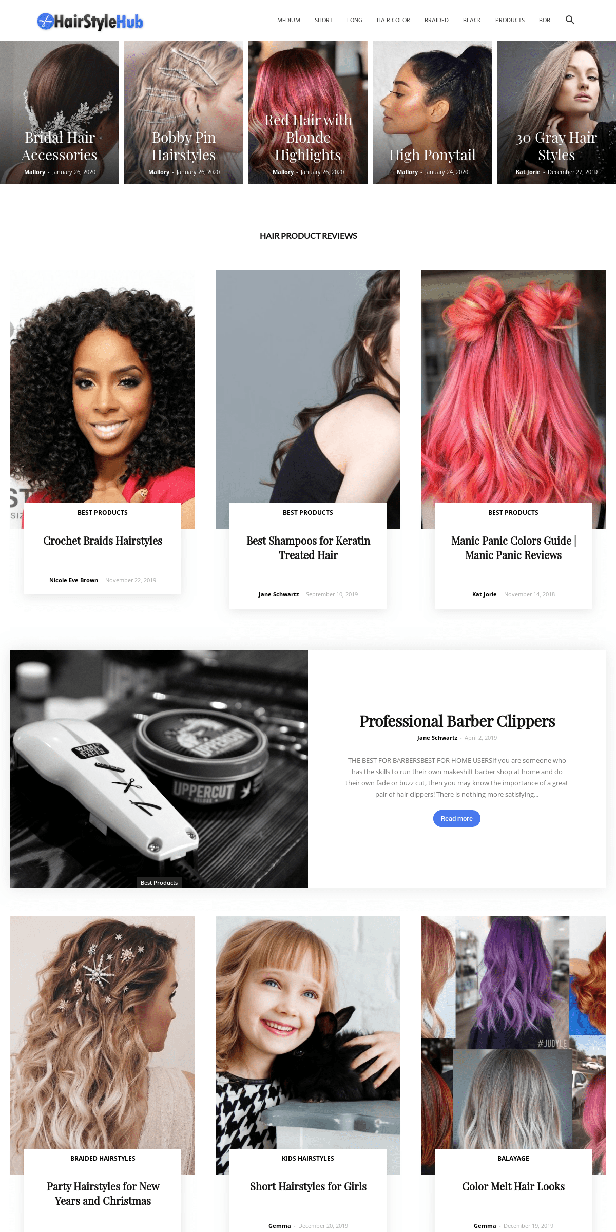 A complete backup of hairstylehub.com