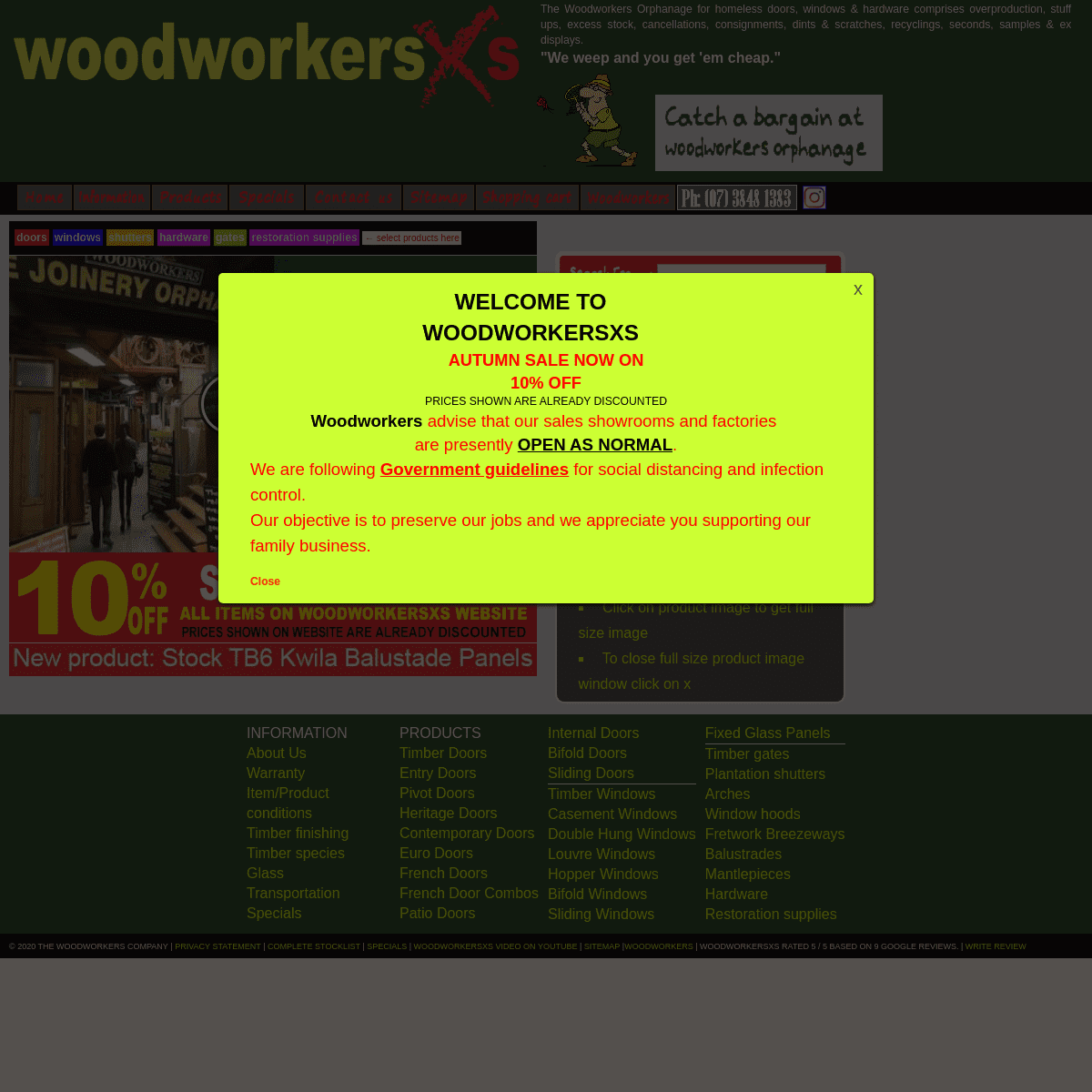 A complete backup of woodworkersxs.com.au