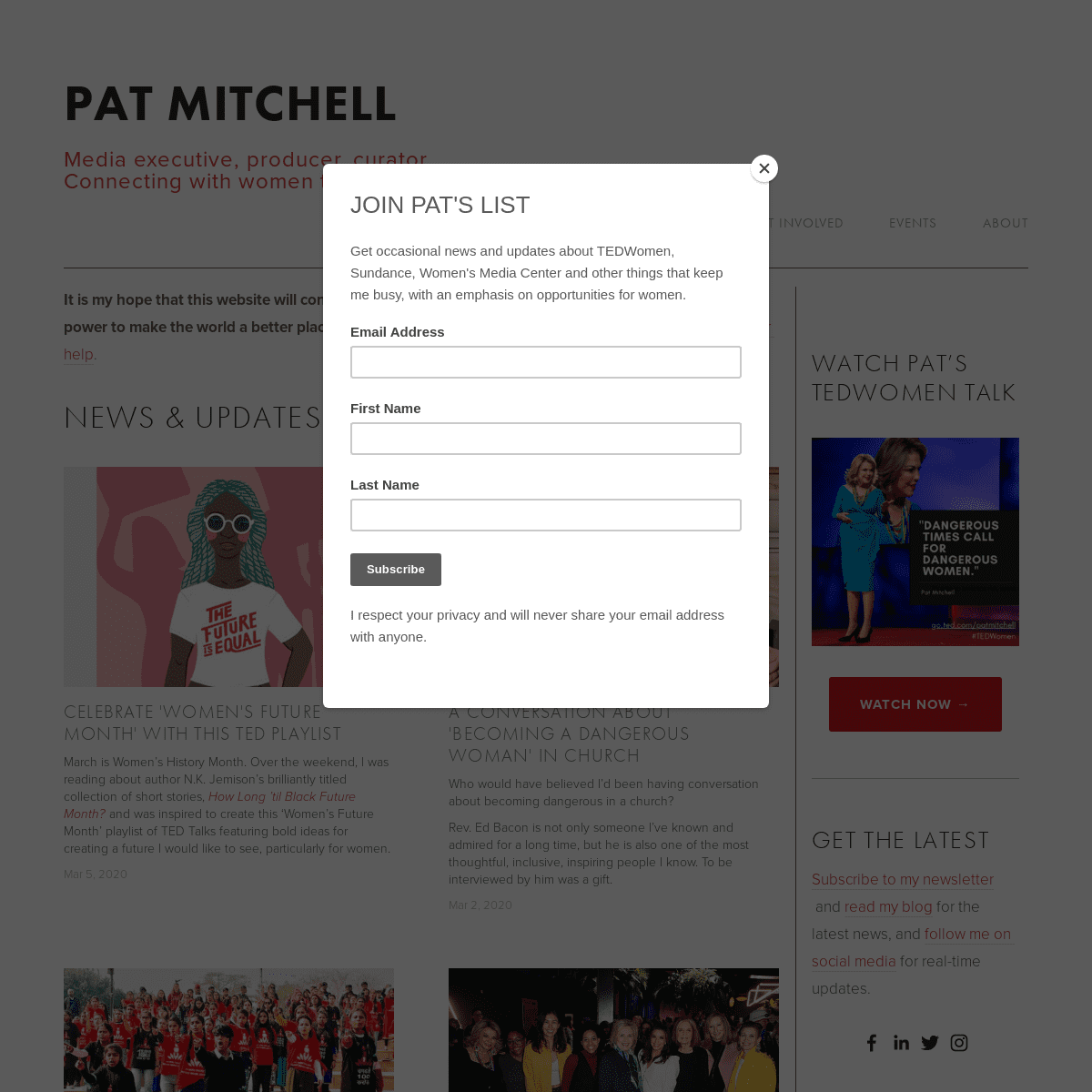 A complete backup of patmitchellmedia.com
