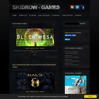 A complete backup of skidrow-games.com