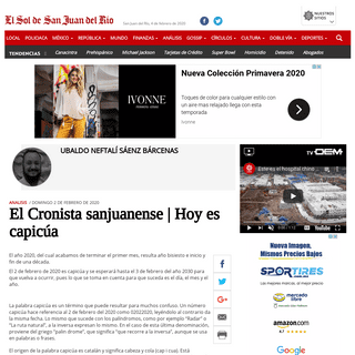A complete backup of www.elsoldesanjuandelrio.com.mx/analisis/el-cronista-sanjuanense-hoy-es-capicua-4781500.html