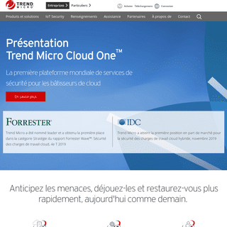 A complete backup of trendmicro.fr