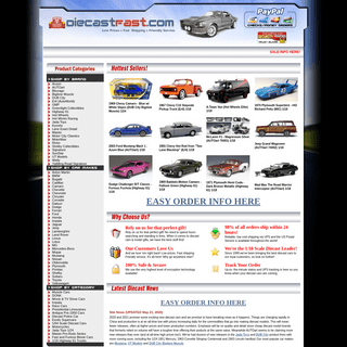 A complete backup of diecastfast.com