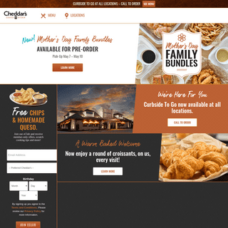 A complete backup of cheddars.com