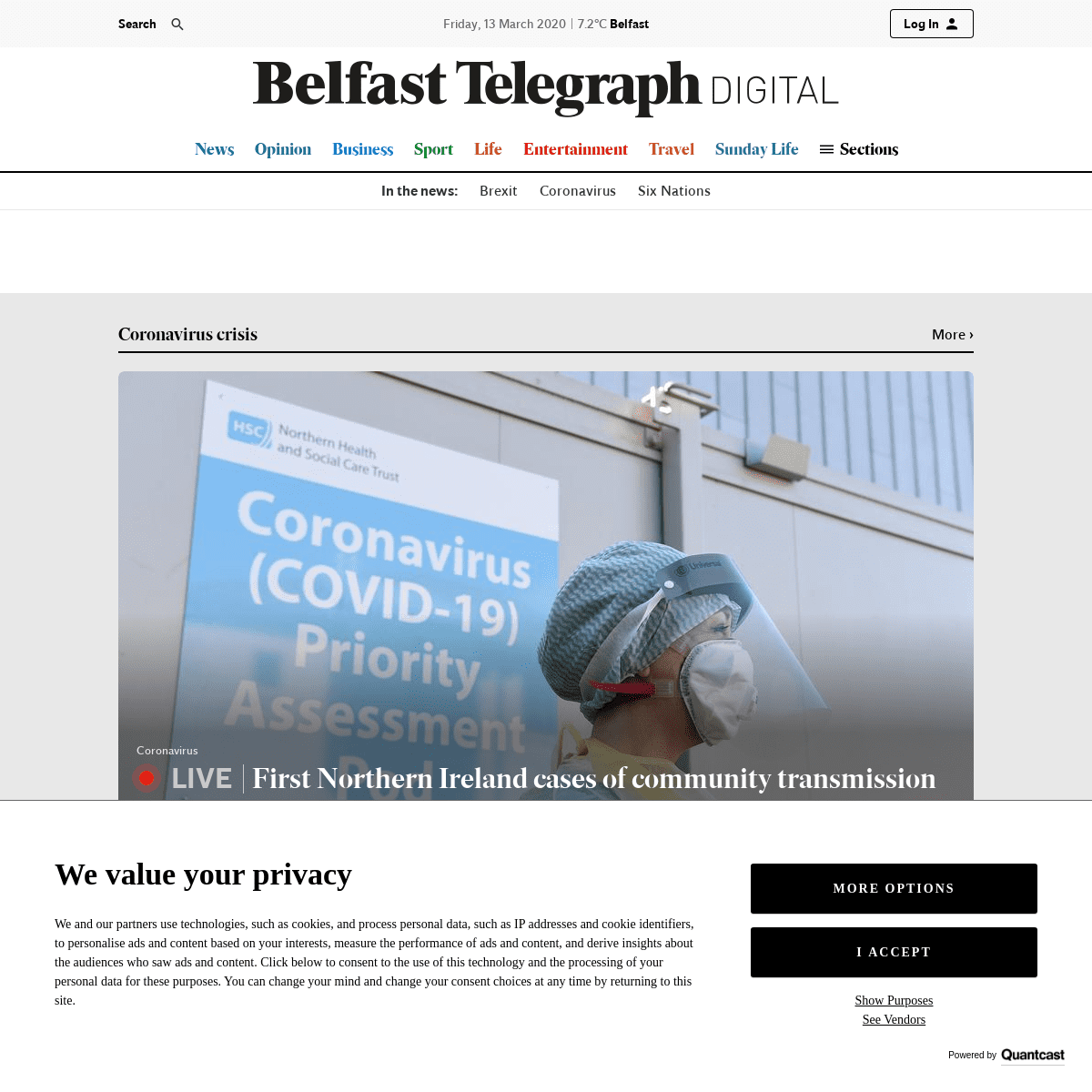 A complete backup of belfasttelegraph.co.uk