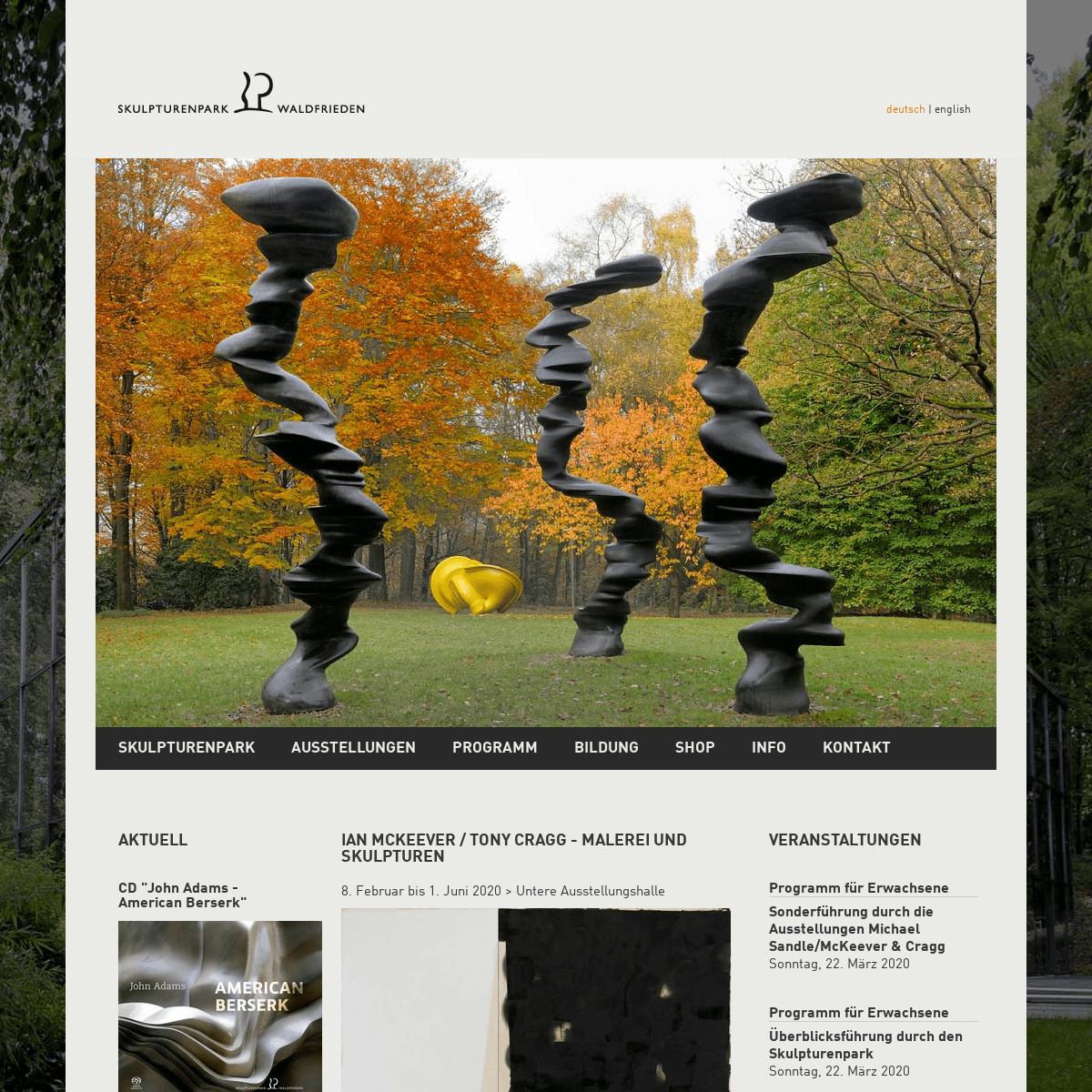 A complete backup of skulpturenpark-waldfrieden.de