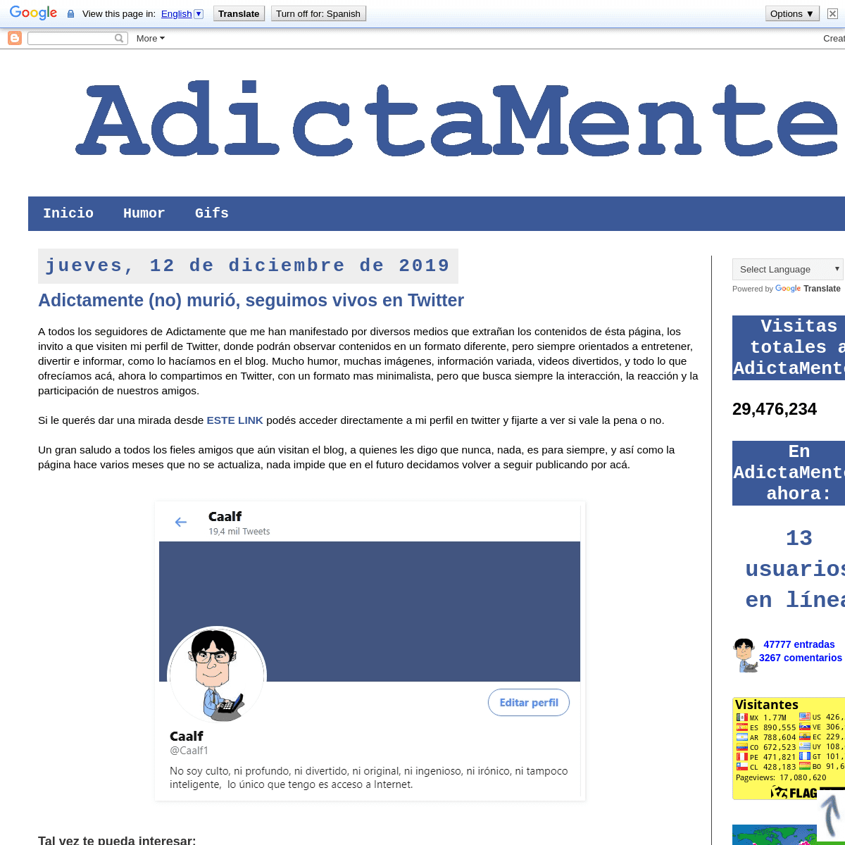 A complete backup of adictamente.blogspot.com