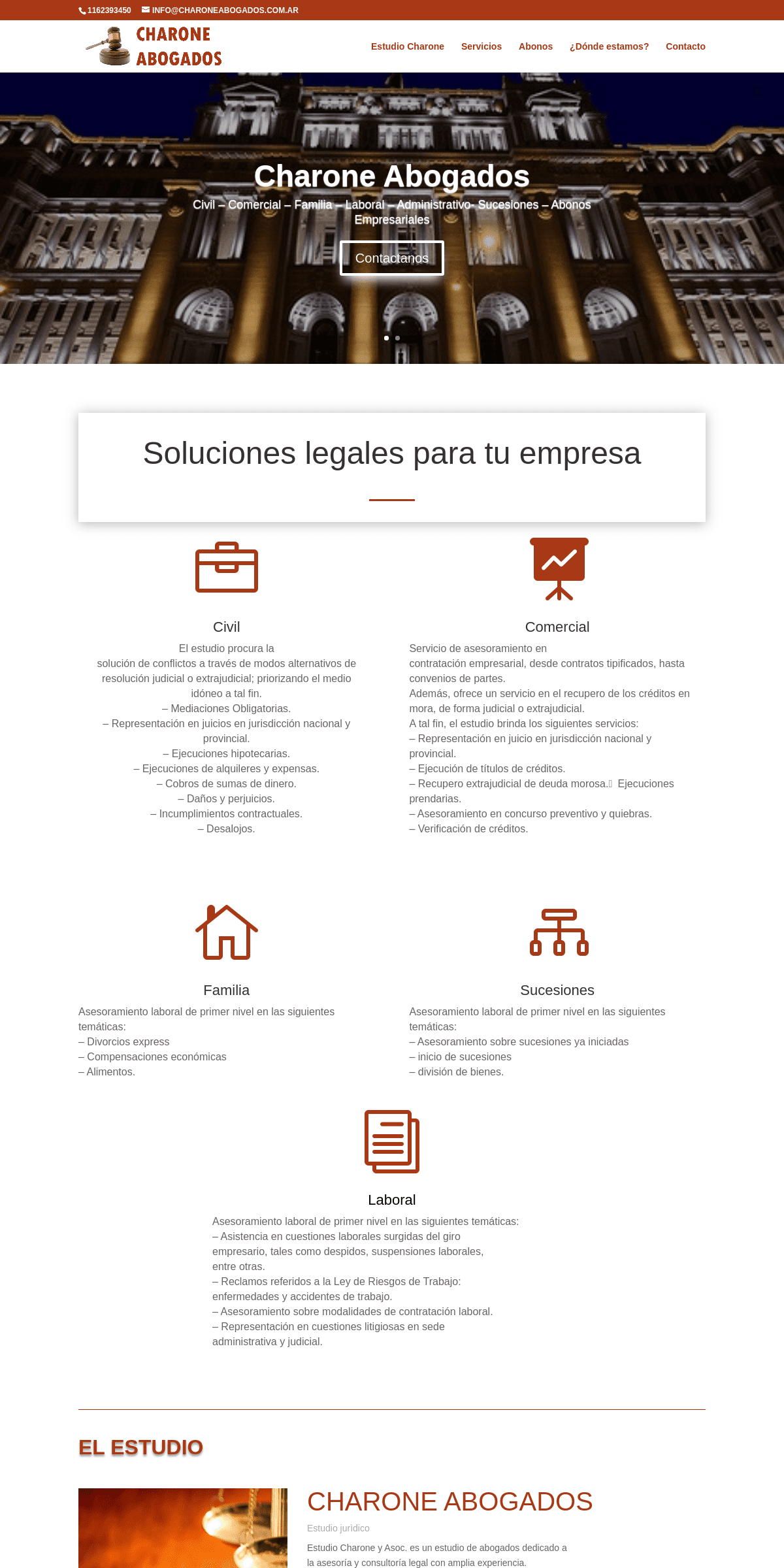 A complete backup of charoneabogados.com.ar