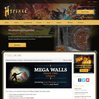 A complete backup of hypixel.net