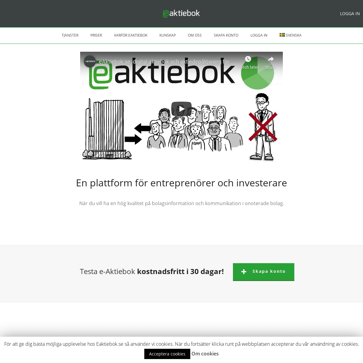 A complete backup of eaktiebok.se