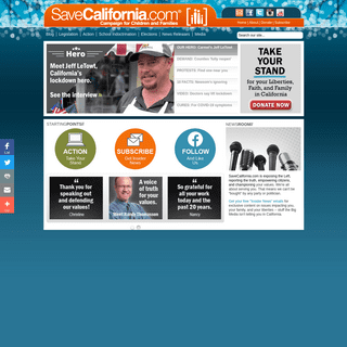 A complete backup of savecalifornia.com