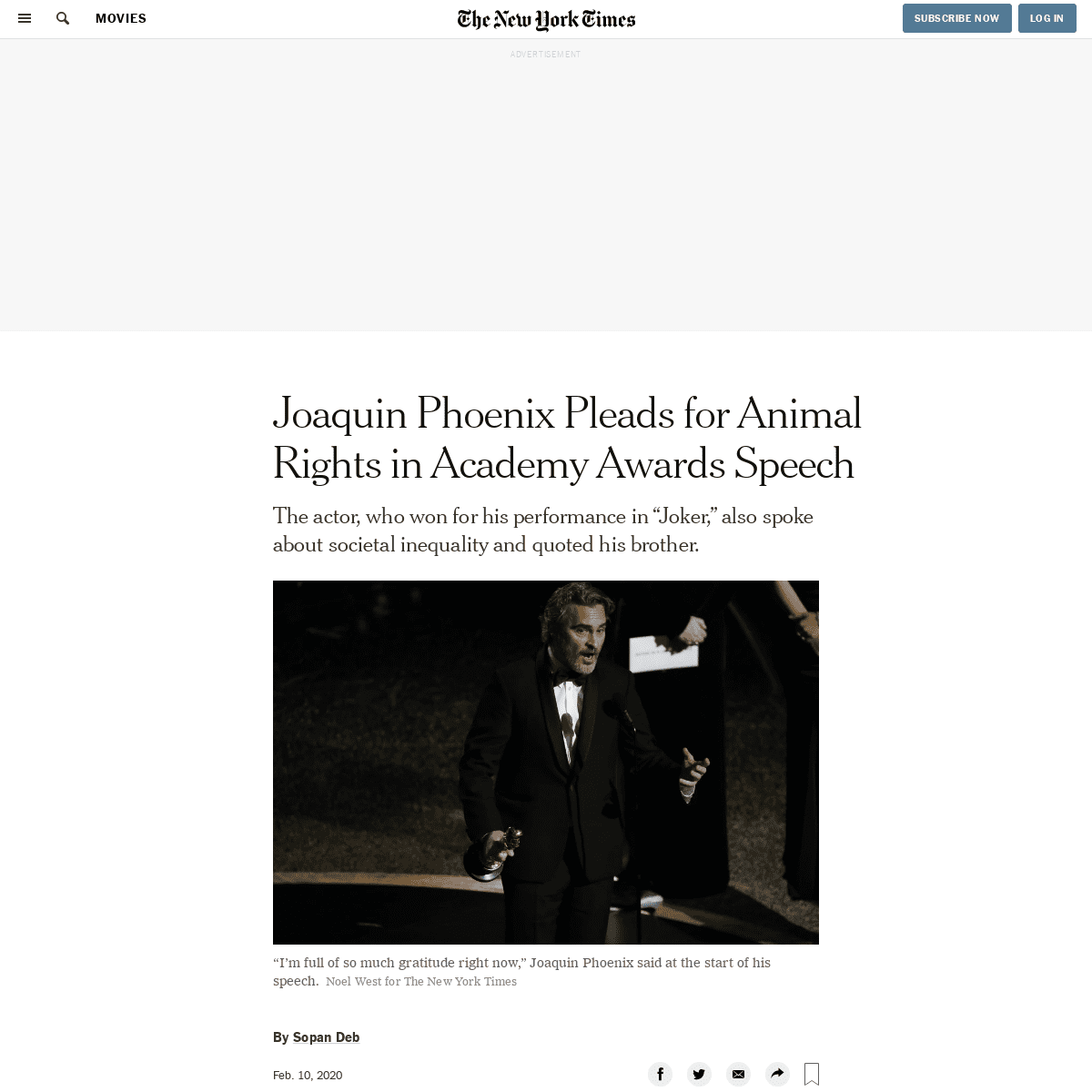 A complete backup of www.nytimes.com/2020/02/10/movies/joaquin-phoenix-oscars-speech.html