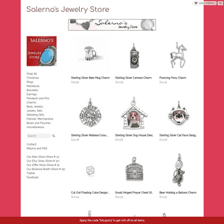 A complete backup of salernosjewelry.storenvy.com