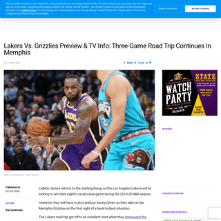 A complete backup of www.lakersnation.com/lakers-vs-grizzlies-preview-tv-info-three-game-road-trip-continues-in-memphis/2020/02/