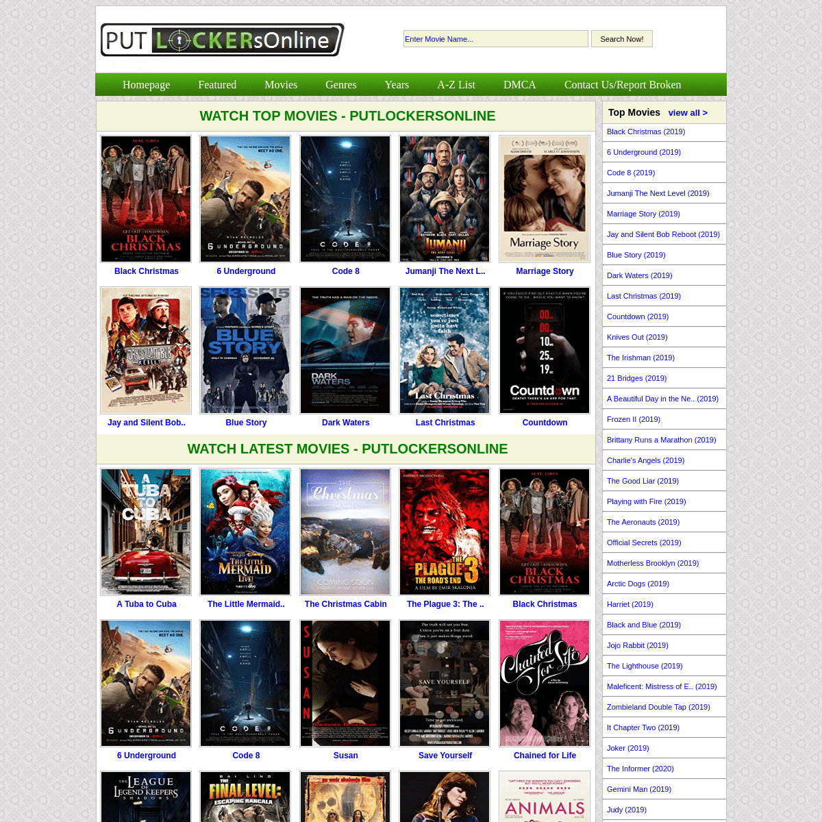 putlockers movies free online download