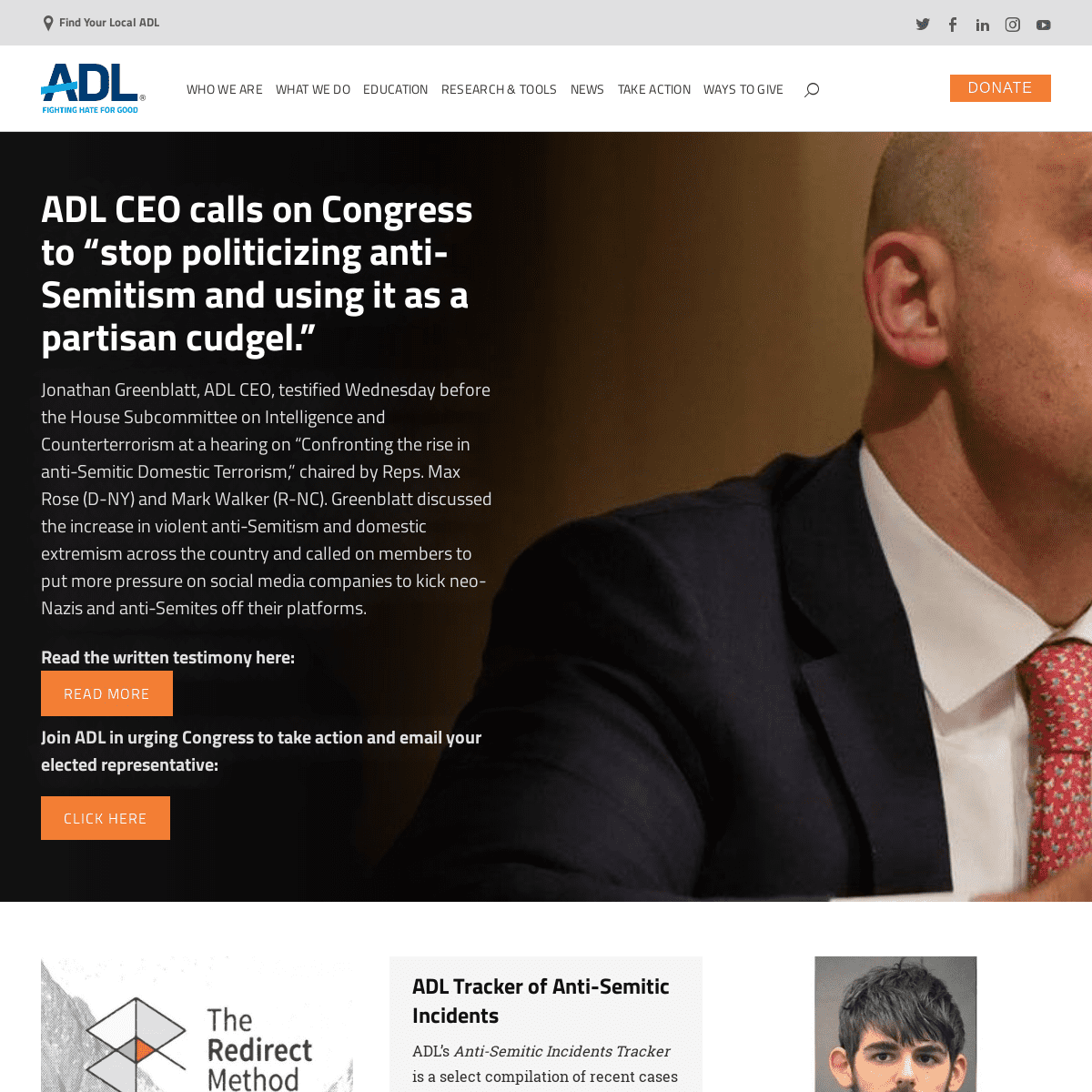 A complete backup of adl.org