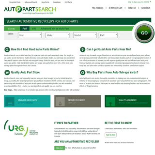 A complete backup of autopartsearch.com