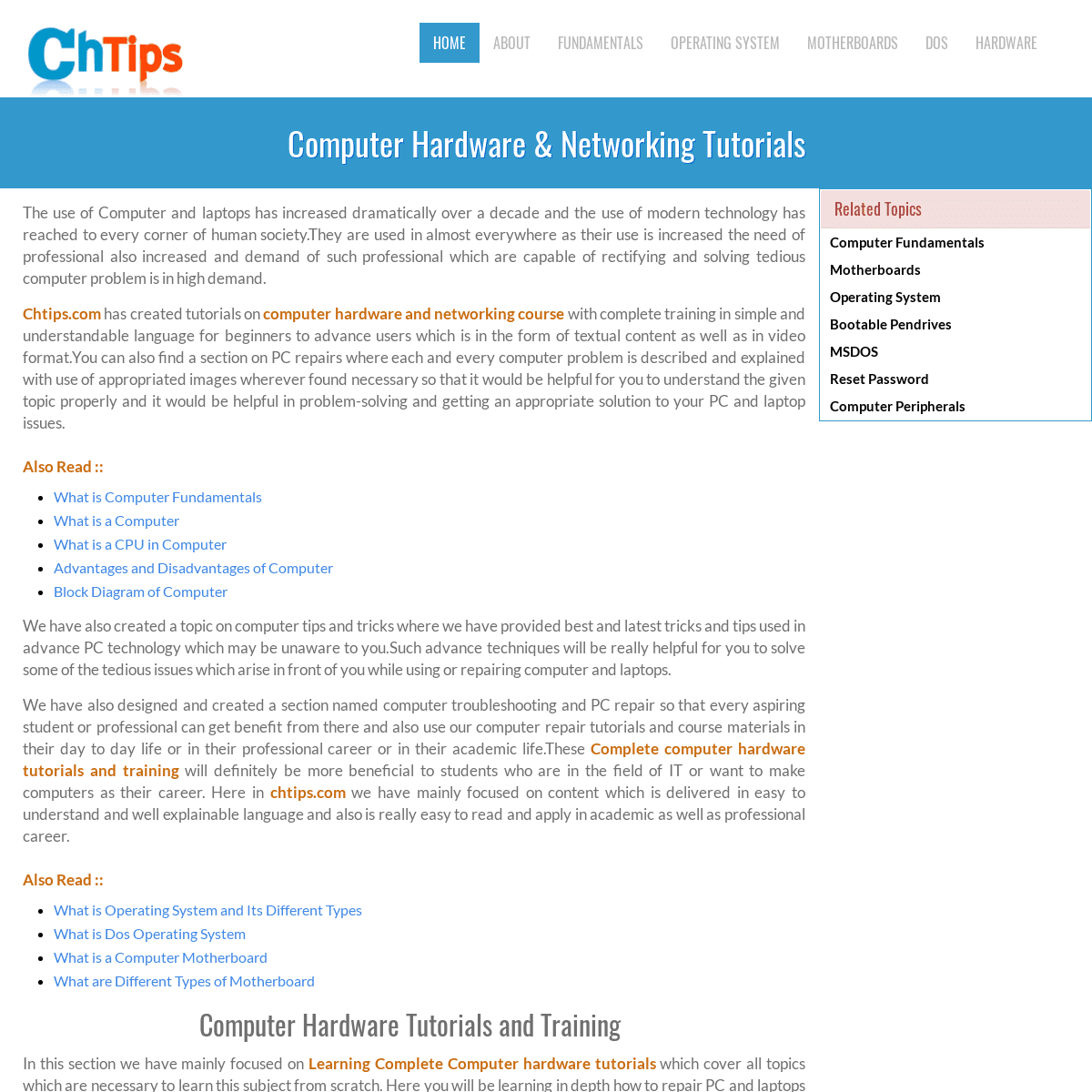 A complete backup of chtips.com