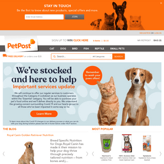 A complete backup of petpost.co.nz
