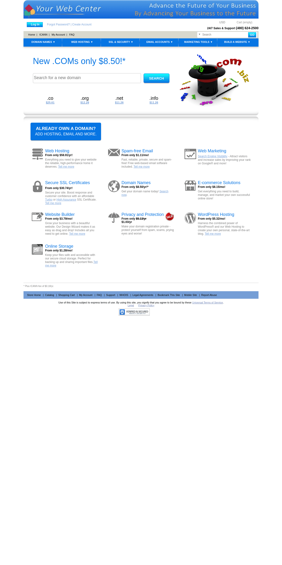 A complete backup of yourwebcenter.com