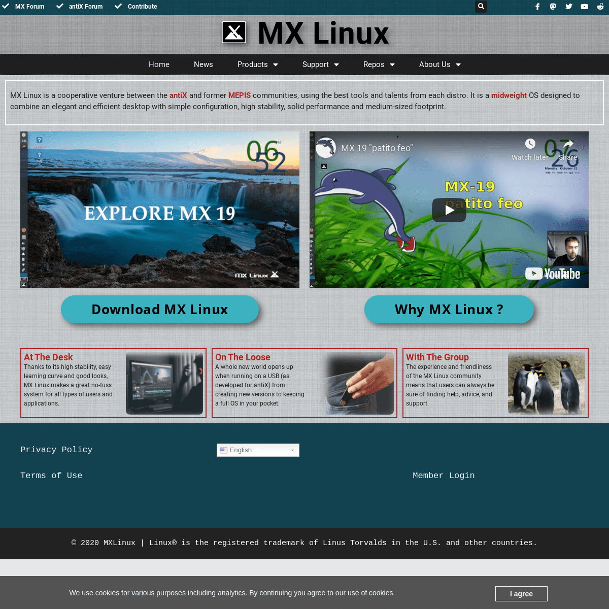 A complete backup of mxlinux.org
