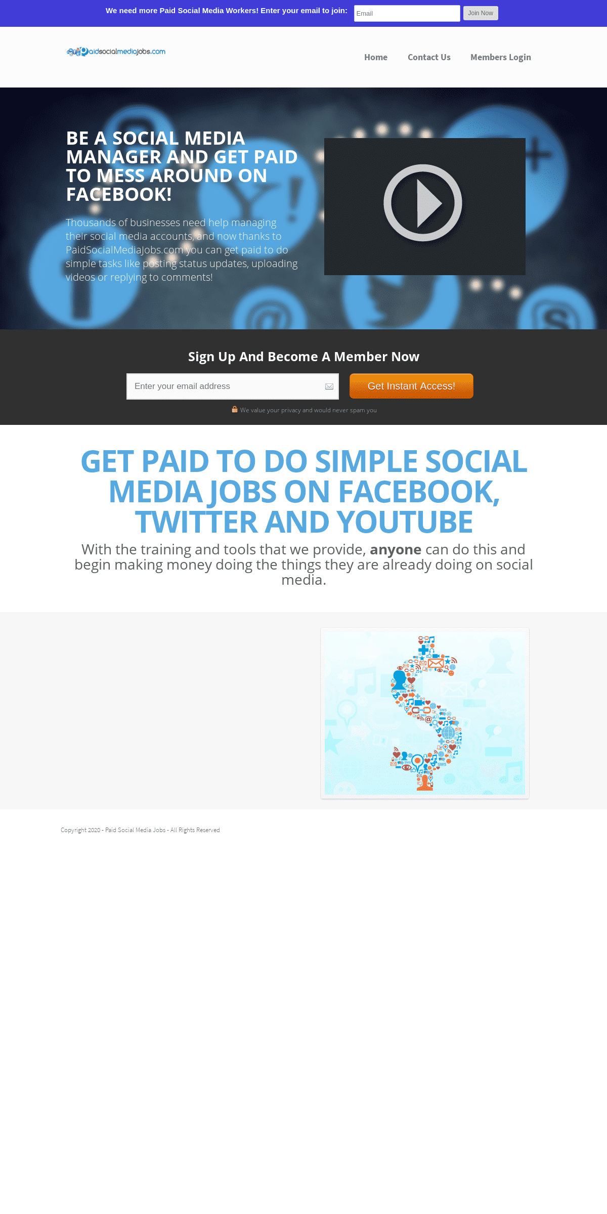 A complete backup of paidsocialmediajobs.com