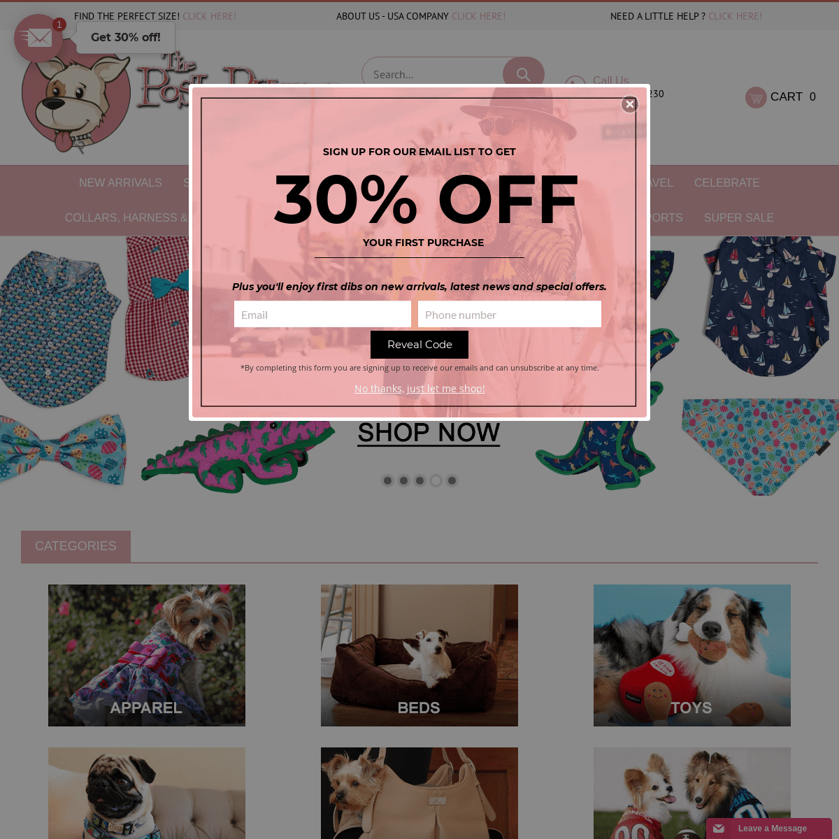 A complete backup of poshpuppyboutique.com