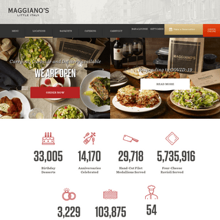 A complete backup of maggianos.com