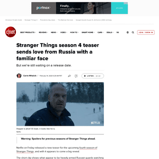 A complete backup of www.cnet.com/news/stranger-things-season-4-teaser-sends-love-from-russia-with-a-familiar-face/