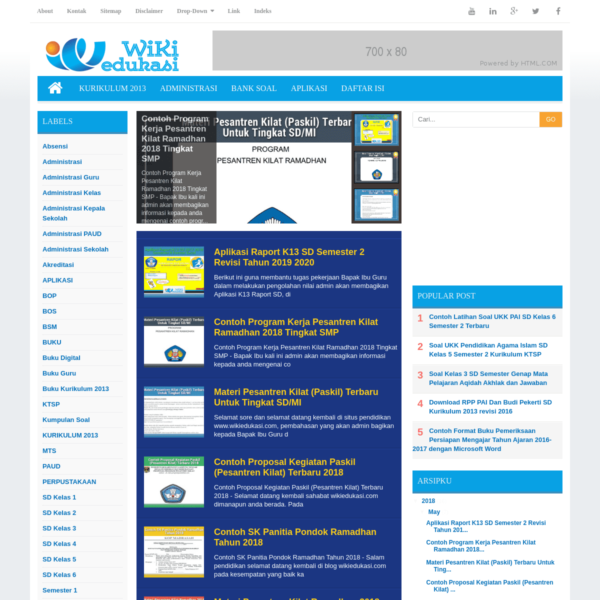 A complete backup of wikiedukasi.com
