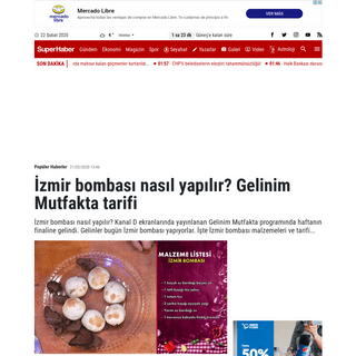 A complete backup of www.superhaber.tv/izmir-bombasi-nasil-yapilir-izmir-bombasi-tarifi-iste-gelinim-mutfakta-bugunku-tatlinin-m
