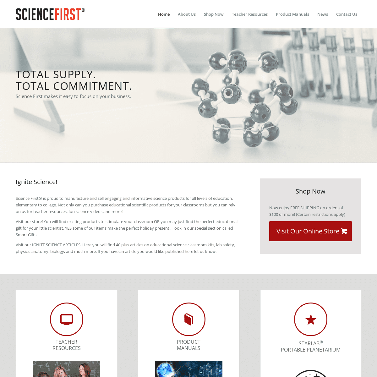 A complete backup of sciencefirst.com