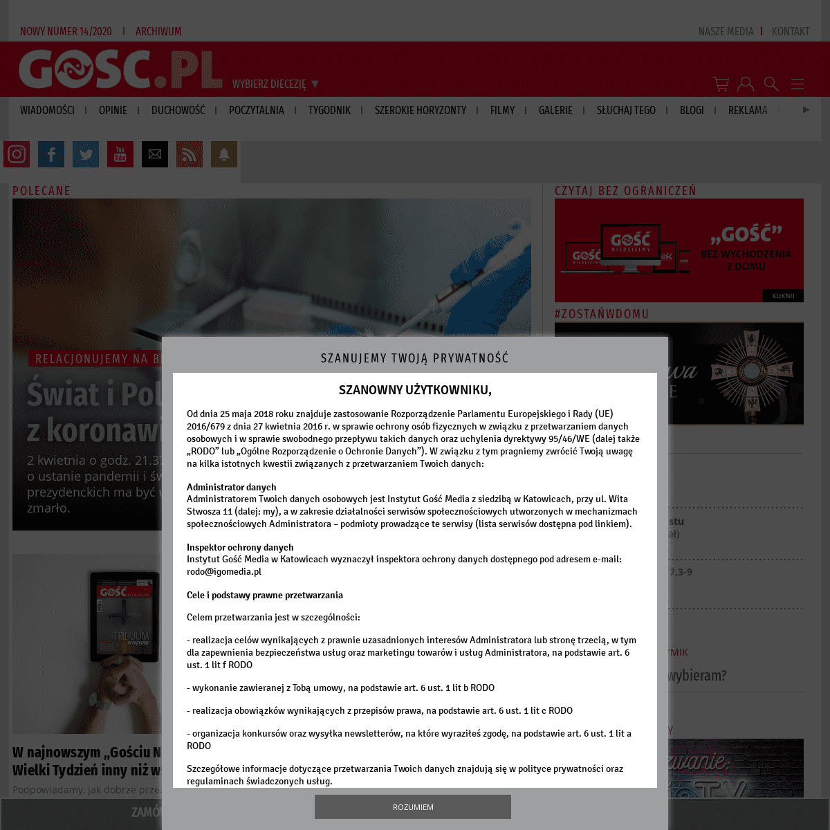 A complete backup of gosc.pl
