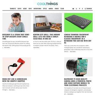 A complete backup of coolthings.com