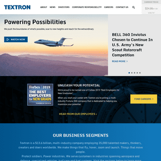A complete backup of textron.com