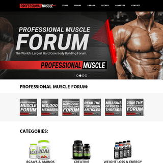A complete backup of professionalmuscle.com