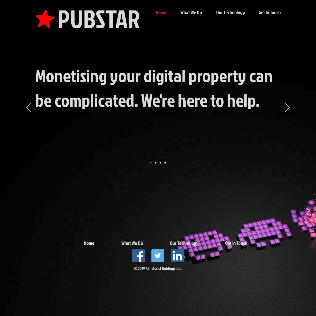 A complete backup of pubstar.co.uk