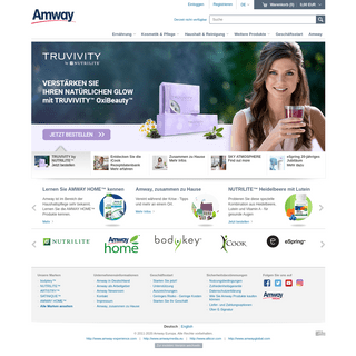 A complete backup of amway.de