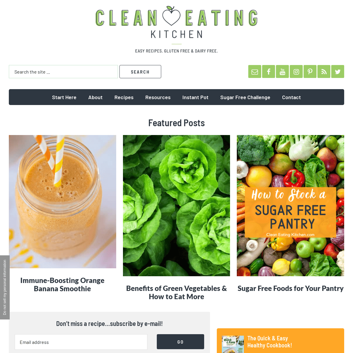 A complete backup of cleaneatingkitchen.com