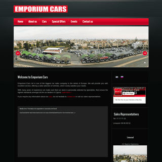 A complete backup of emporiumcars.com.cy