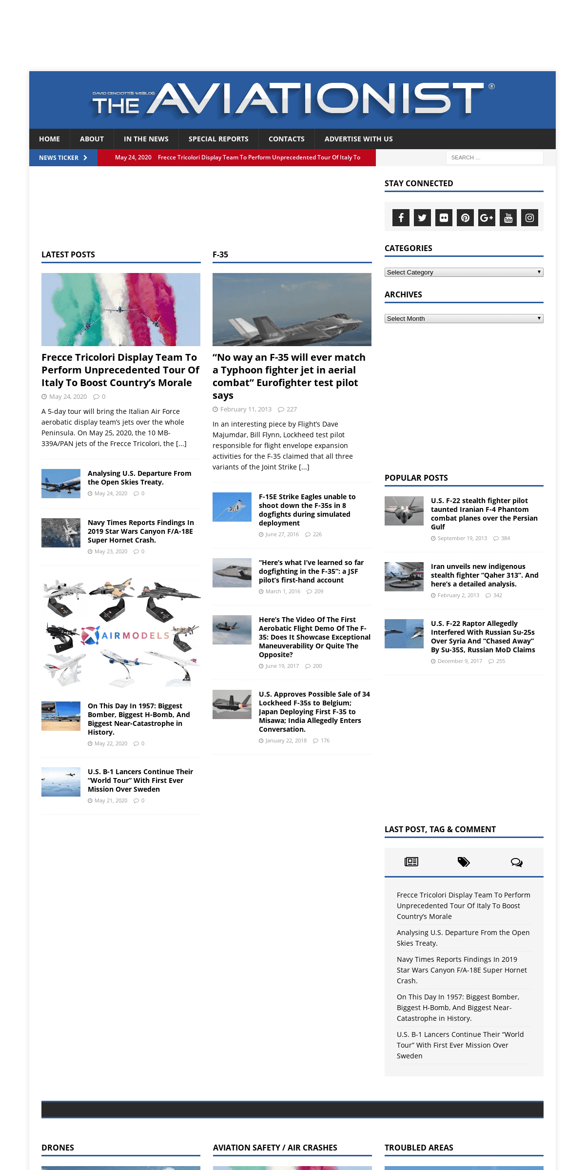A complete backup of theaviationist.com