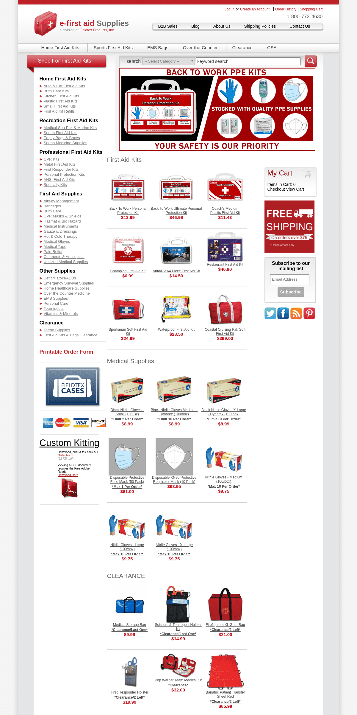 A complete backup of e-firstaidsupplies.com