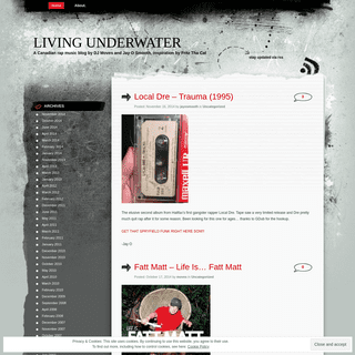 A complete backup of livingunderwater.wordpress.com