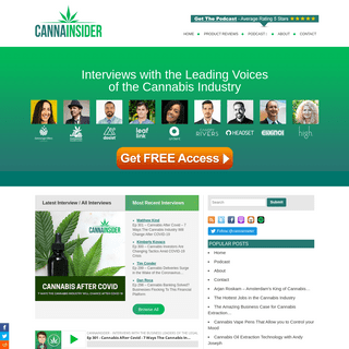 A complete backup of cannainsider.com