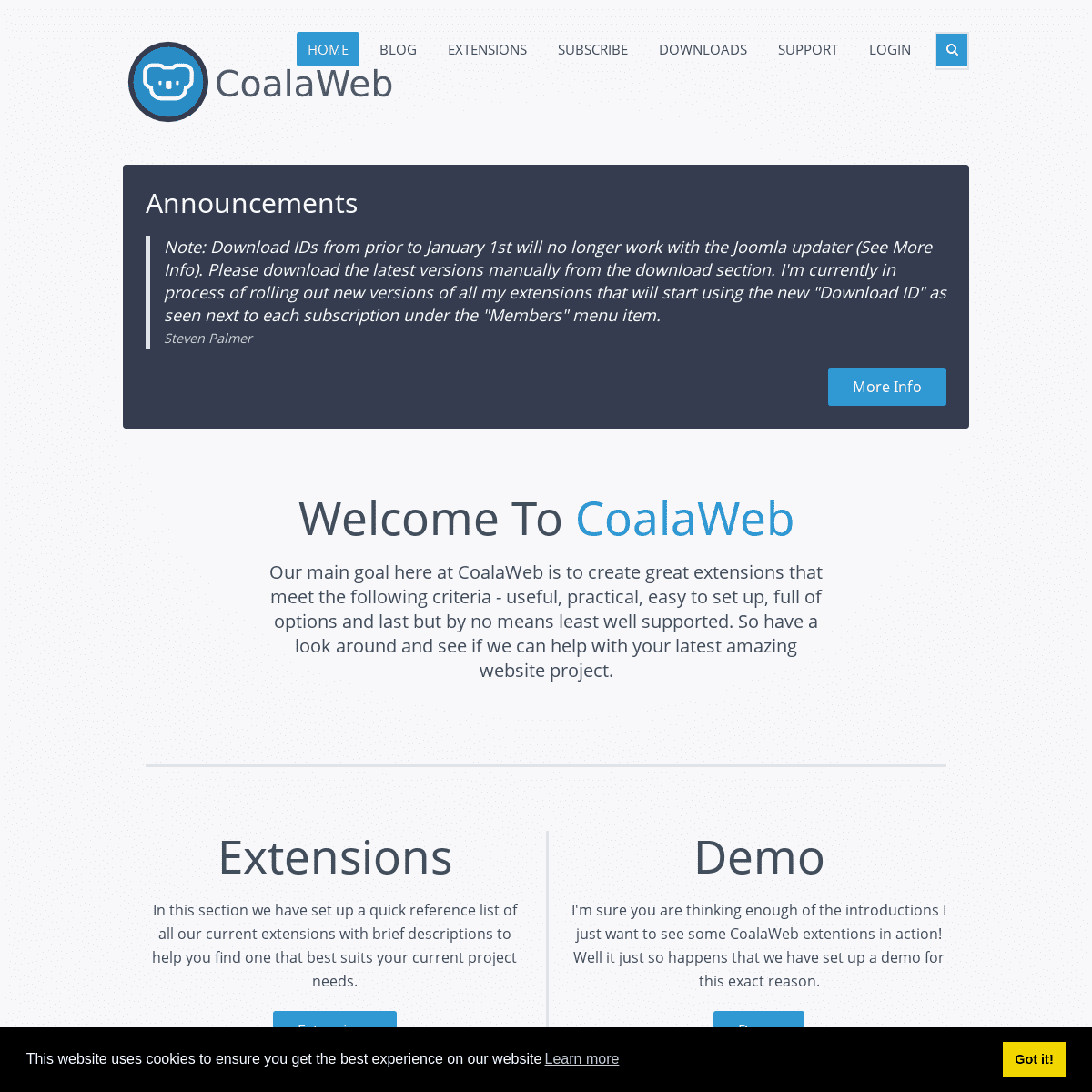 A complete backup of coalaweb.com