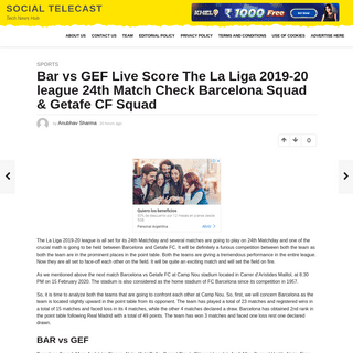 A complete backup of socialtelecast.com/bar-vs-gef-live-score-the-la-liga-2019-20-league-24th-match-check-barcelona-squad-getafe