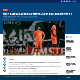 A complete backup of www.aa.com.tr/en/sports/uefa-europa-league-sporting-lisbon-beat-basaksehir-3-1/1740218