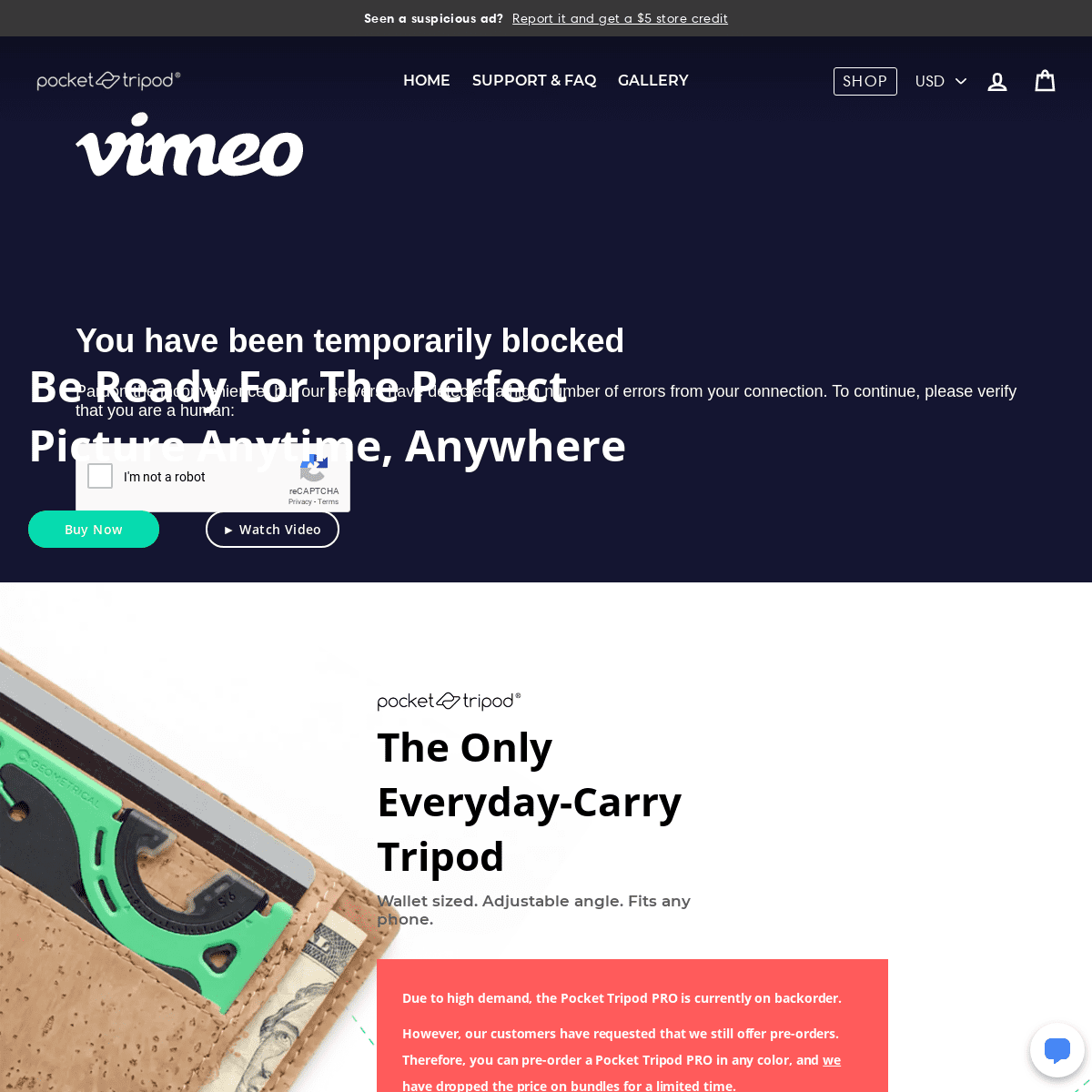 A complete backup of pocket-tripod.com
