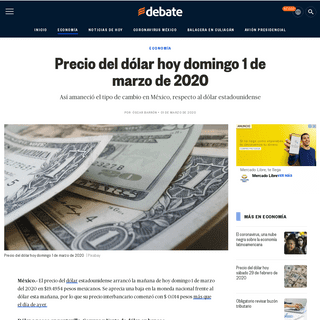 A complete backup of www.debate.com.mx/economia/Precio-del-dolar-hoy-domingo-1-de-marzo-de-2020-20200301-0007.html